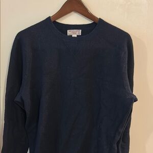 J Crew Navy Blue Crew Neck Sweater